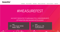 Desktop Screenshot of measurefest.com